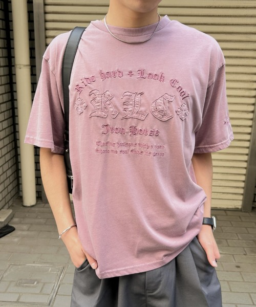 B.R.U(ブル)の「TCRピグメント加工シャツ(Tシャツ/カットソー・メンズ・A/C/B/F/E/D・FREE)」の10枚目の写真
