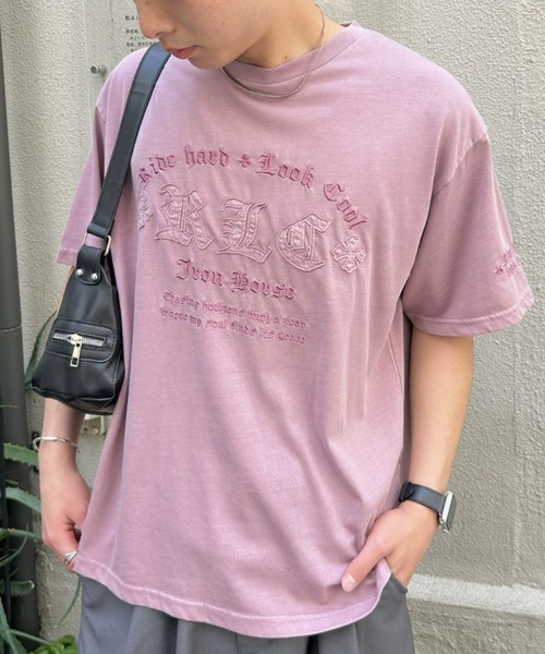 B.R.U(ブル)の「TCRピグメント加工シャツ(Tシャツ/カットソー・メンズ・A/C/B/F/E/D・FREE)」の11枚目の写真
