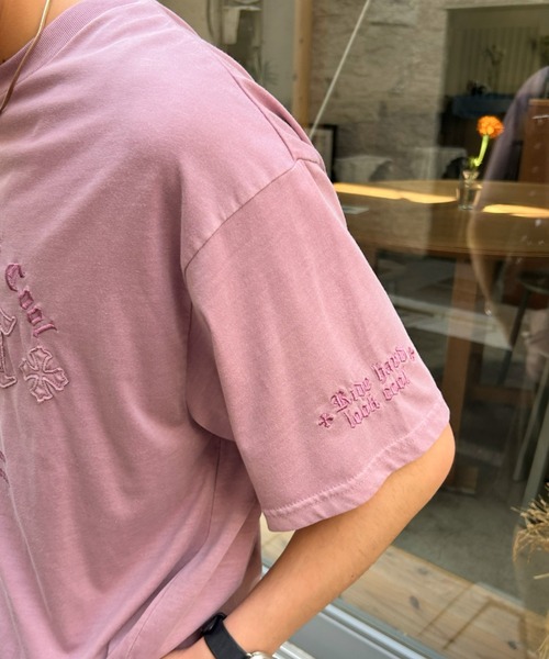 B.R.U(ブル)の「TCRピグメント加工シャツ(Tシャツ/カットソー・メンズ・A/C/B/F/E/D・FREE)」の12枚目の写真