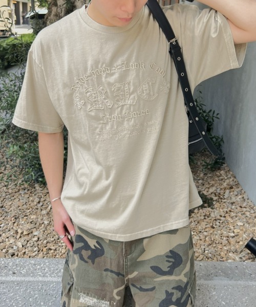B.R.U(ブル)の「TCRピグメント加工シャツ(Tシャツ/カットソー・メンズ・A/C/B/F/E/D・FREE)」の7枚目の写真