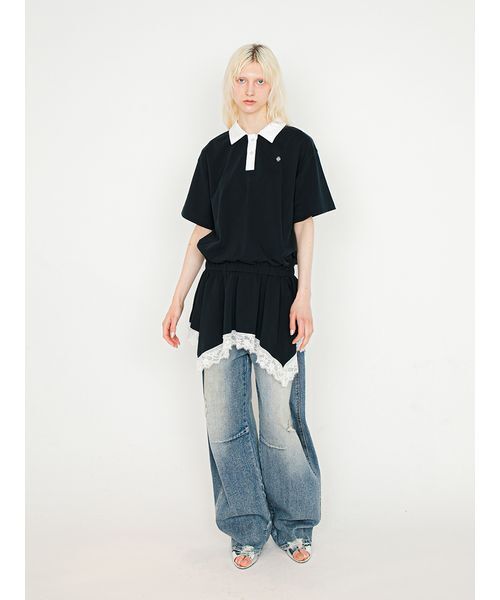 SORIN(ソリン )の「Rugger Mini Dress/ラガーミニドレス(ワンピース・レディース・その他/グレー/ダークネイビー・38)」の22枚目の写真