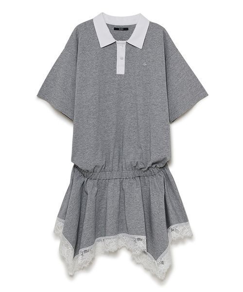 SORIN(ソリン )の「Rugger Mini Dress/ラガーミニドレス(ワンピース・レディース・その他/グレー/ダークネイビー・38)」の6枚目の写真