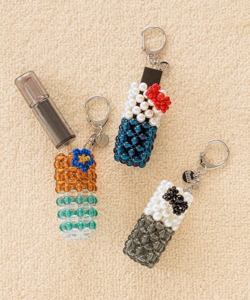 LOWRYS FARM(ローリーズファーム)の「【サンリオキャラクターズ】ビーズリップポーチキーチャーム 651913/GOODS(キーホルダー・レディース・ブラック/ブラウン/レッド・FREE)」の22枚目の写真