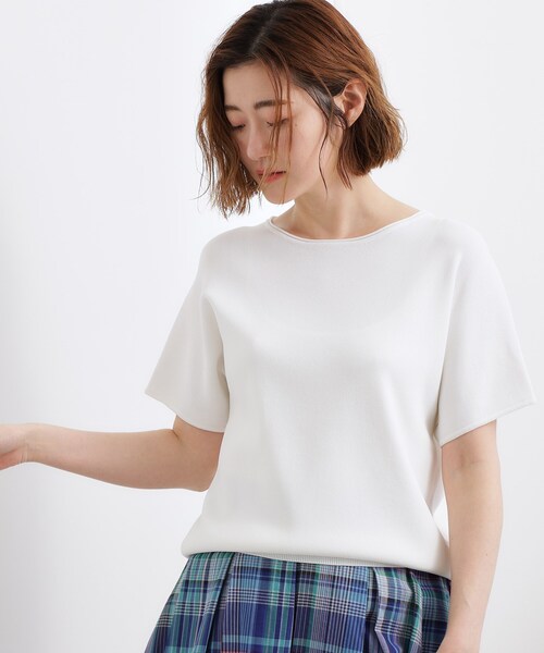 grove(グローブ)の「【シリーズ累計36万枚!名品ニット】やわらかドライタッチ ドルマンニット(ニット/セーター・レディース・ホワイト系5/ブラック系4/オフホワイト/シルバー/ピンク系/ブラウン系その他/ブルーグリーン/ブラック・03/02/05/04/01)」の17枚目の写真