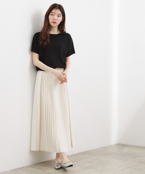 grove(グローブ)の「【シリーズ累計36万枚!名品ニット】やわらかドライタッチ ドルマンニット(ニット/セーター・レディース・ホワイト系5/ブラック系4/オフホワイト/シルバー/ピンク系/ブラウン系その他/ブルーグリーン/ブラック・03/02/05/04/01)」の16枚目の写真