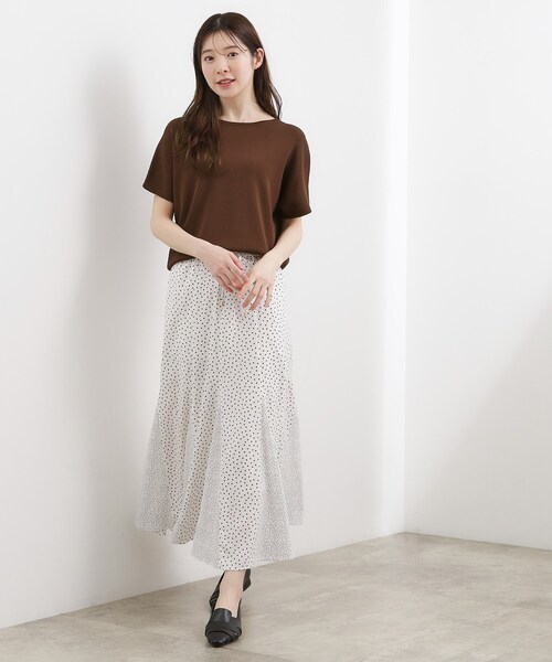 grove(グローブ)の「【シリーズ累計36万枚!名品ニット】やわらかドライタッチ ドルマンニット(ニット/セーター・レディース・ホワイト系5/ブラック系4/オフホワイト/シルバー/ピンク系/ブラウン系その他/ブルーグリーン/ブラック・03/02/05/04/01)」の20枚目の写真
