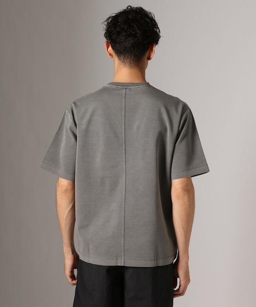 BAYFLOW(ベイフロー)の「シルケットピグメントTシャツ(Tシャツ/カットソー・メンズ・ブラウン/ブルー/ホワイト/ブラック・LARGE/MEDIUM/SMALL)」の11枚目の写真