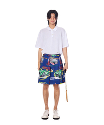 GREEDILOUS（グリディアス）の「Racing Club Pleated Shorts（その他パンツ）」