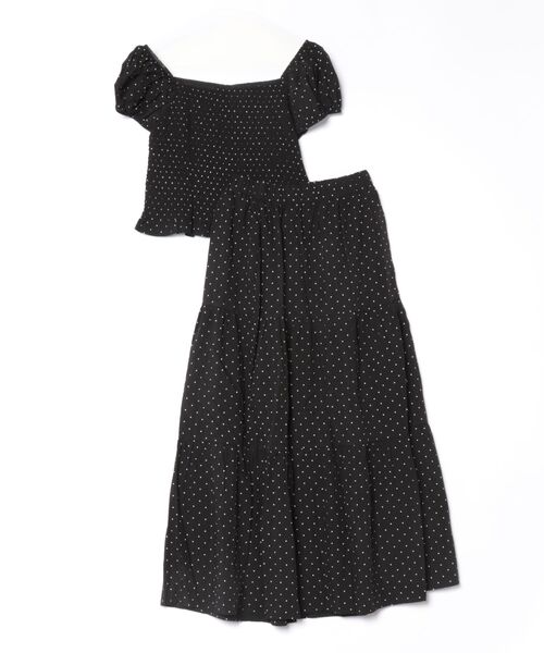 frunco(フランコ)の「【ZOZOTOWN限定】シュシュ付きセットアップ(セットアップ・レディース・ホワイト/アイボリー/ブルー/ブラック・FREE)」の9枚目の写真