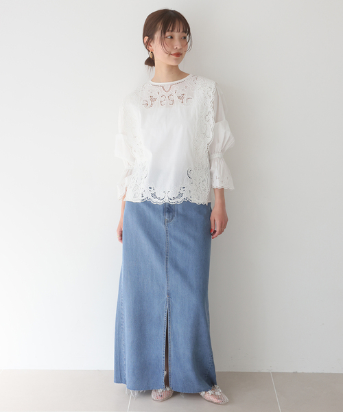 SLOBE IENA(スローブイエナ)の「Heavenly Jelly/ヘブンリージェリー IVY HJ26PSAL-ST08-CL01(サンダル・レディース・ホワイト・23.5cm/24cm/24.5cm)」の2枚目の写真