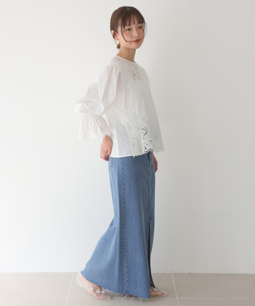 SLOBE IENA(スローブイエナ)の「Heavenly Jelly/ヘブンリージェリー IVY HJ26PSAL-ST08-CL01(サンダル・レディース・ホワイト・23.5cm/24cm/24.5cm)」の3枚目の写真