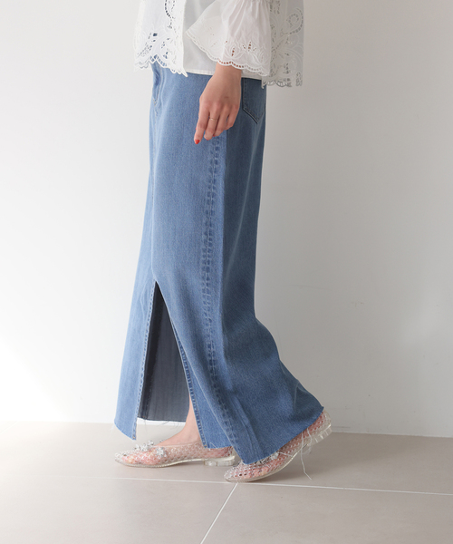 SLOBE IENA(スローブイエナ)の「Heavenly Jelly/ヘブンリージェリー IVY HJ26PSAL-ST08-CL01(サンダル・レディース・ホワイト・23.5cm/24cm/24.5cm)」の4枚目の写真