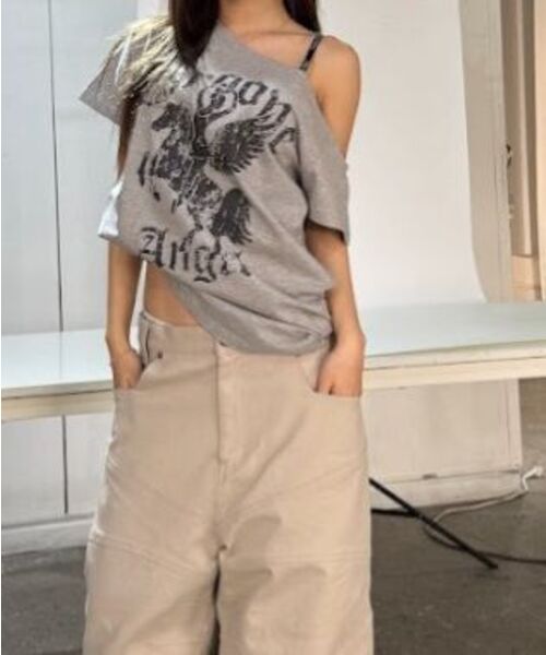 DAUSPICE(ディーオスピス)の「(DUC) 2Way ZipOff Biker Pants Beige(その他パンツ・レディース・Beige・SMALL/MEDIUM/LARGE)」の3枚目の写真