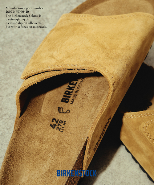 JOURNAL STANDARD relume（ジャーナルスタンダード　レリューム）の「BIRKENSTOCK / ビルケンシュトック exclusive Solana ソラナ “レギュラー”（サンダル・メンズ・チャコールグレー/ブラウン・39/40/41/42/43）」の18枚目の写真