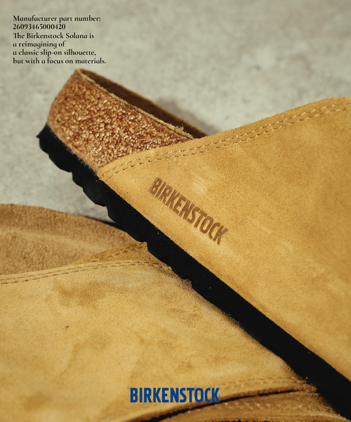 JOURNAL STANDARD relume（ジャーナルスタンダード　レリューム）の「BIRKENSTOCK / ビルケンシュトック exclusive Solana ソラナ “レギュラー”（サンダル・メンズ・チャコールグレー/ブラウン・39/40/41/42/43）」の19枚目の写真