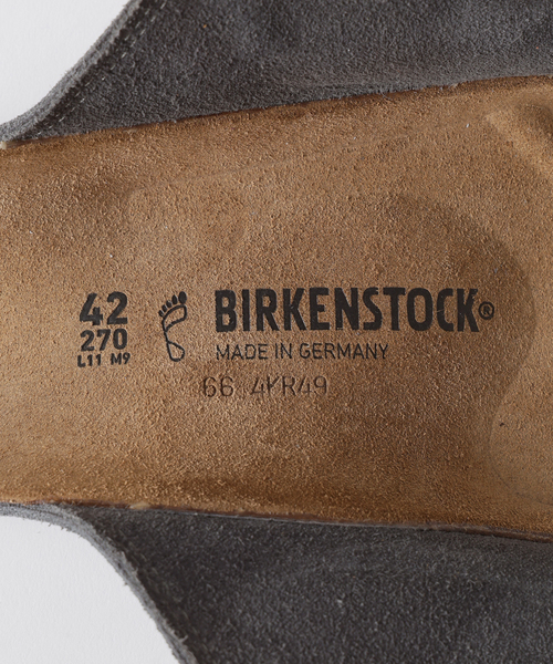 JOURNAL STANDARD relume（ジャーナルスタンダード　レリューム）の「BIRKENSTOCK / ビルケンシュトック exclusive Solana ソラナ “レギュラー”（サンダル・メンズ・チャコールグレー/ブラウン・39/40/41/42/43）」の6枚目の写真