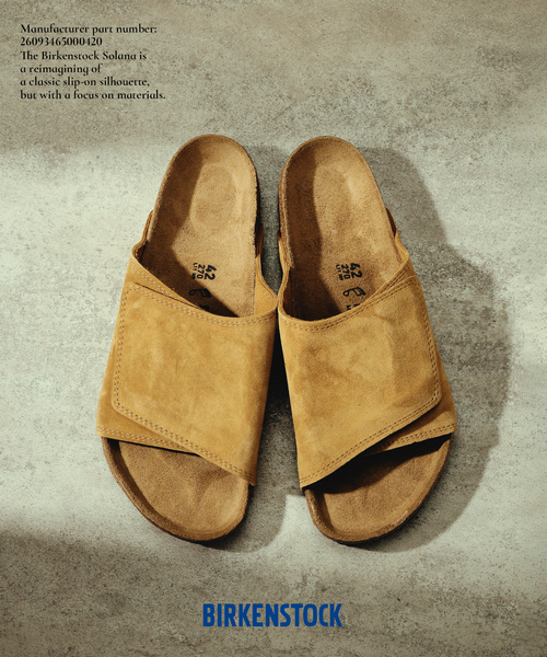 JOURNAL STANDARD relume(ジャーナルスタンダード レリューム)の「BIRKENSTOCK / ビルケンシュトック exclusive Solana ソラナ “レギュラー”(サンダル・メンズ・チャコールグレー/ブラウン・39/40/41/42/43)」の18枚目の写真