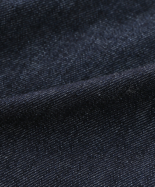 U by SPICK&SPAN（ユーバイスピックアンドスパン）の「《追加》SOMETHING LISA LACE UP WIDE 2（デニムパンツ・レディース・ネイビー・LARGE/MEDIUM/SMALL/X-SMALL）」の5枚目の写真