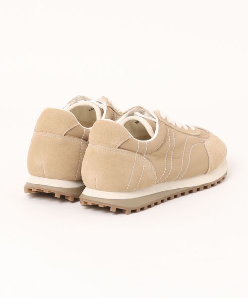 LAULEN(ローレン)の「mixed material stitch low sneakers /異素材ミックスステッチロースニーカー(スニーカー・レディース・ベージュ/ブラウン/ホワイト・23cm/24cm/25cm)」の4枚目の写真