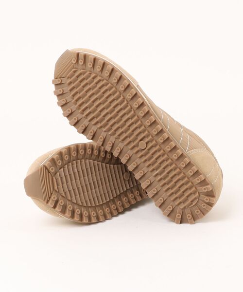 LAULEN(ローレン)の「mixed material stitch low sneakers /異素材ミックスステッチロースニーカー(スニーカー・レディース・ベージュ/ブラウン/ホワイト・23cm/24cm/25cm)」の5枚目の写真
