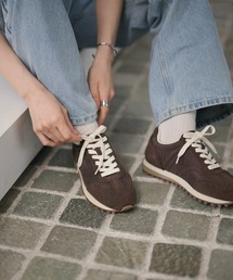 mixed material stitch low sneakers /異素材ミックスステッチロースニーカー