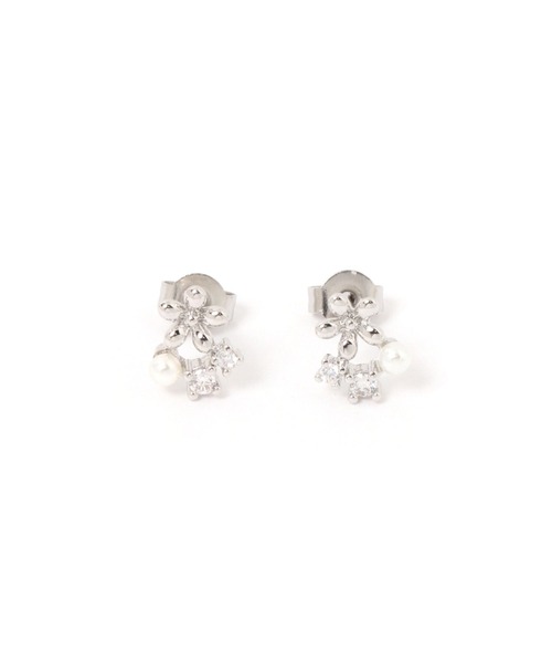 LAKOLE（ラコレ）の「フラワーサークルプチピアス / 663511（ピアス（両耳用）・レディース・ピンク系その他/その他1・FREE）」の2枚目の写真