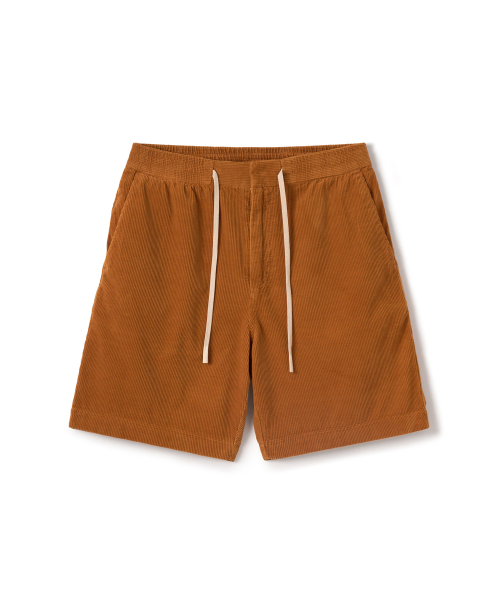 RISE&BELOW(ライズアンドビロー)の「ガーメントダイ サマー コーデュロイ ショーツ ORANGE(その他パンツ・メンズ・その他・30/32/34/36)」の1枚目の写真