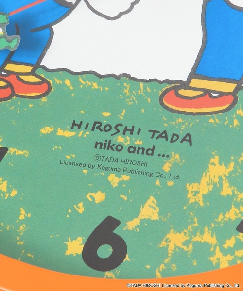 niko and...(ニコアンド)の「【多田ヒロシ】コラボウォールクロック(掛け時計・レディース・オレンジ・0)」の6枚目の写真