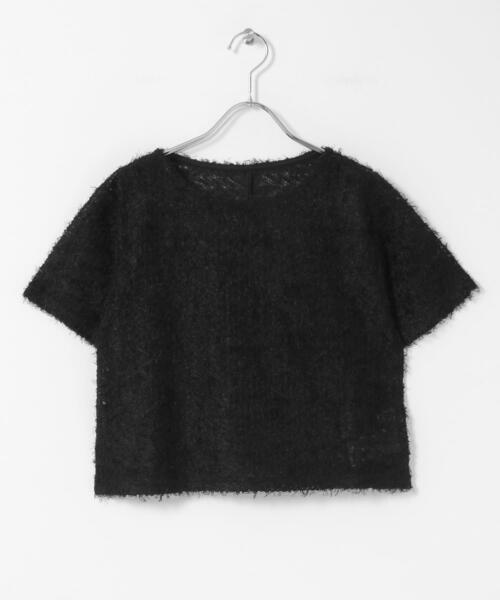 SENSE OF PLACE by URBAN RESEARCH（センスオブプレイスバイアーバンリサーチ）の「レースフェザーカットトップ（Tシャツ/カットソー・レディース・アイボリー/オレンジ/ブラック・ONE）」の6枚目の写真