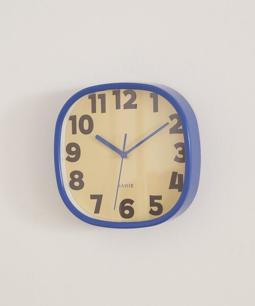 SAHIR（サヒール）の「【SAHIR サヒール】Square Wallclock スクエア掛け時計（掛け時計・レディース・ブルー/グリーン・0）」の14枚目の写真