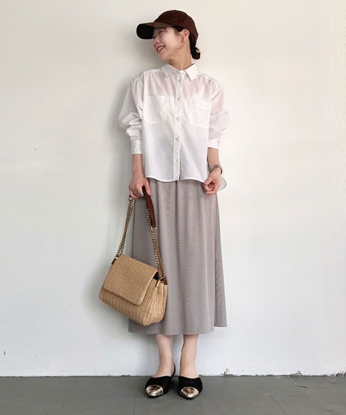 BAYFLOW(ベイフロー)の「【低身長caho146cmさんコラボ】マルチWAYレーススカート(スカート・レディース・ブラック/オフホワイト・SMALL/X-SMALL)」の11枚目の写真