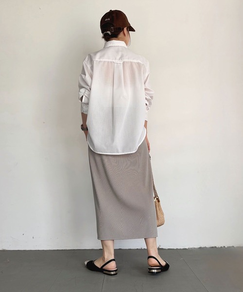 BAYFLOW(ベイフロー)の「【低身長caho146cmさんコラボ】マルチWAYレーススカート(スカート・レディース・ブラック/オフホワイト・SMALL/X-SMALL)」の12枚目の写真
