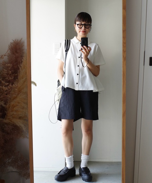 model：H158 着用サイズ：FREE