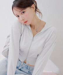 【UVケア】短丈パーカー
