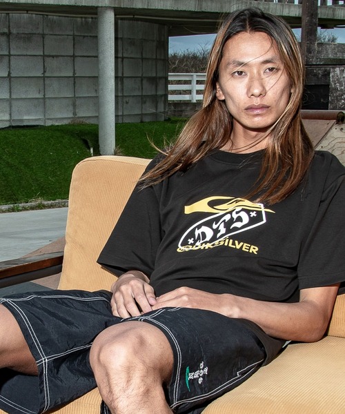Quiksilver(クイックシルバー)の「<QUIKSILVER X DOGTOWN> メンズ DTQS ARC DTS ST 半袖Tシャツ 接触冷感 速乾 UPF50+【2026年夏モデル】(Tシャツ/カットソー・メンズ・ホワイト/ブラック・LARGE/X-LARGE)」の2枚目の写真