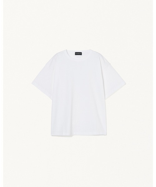 FORSOMEONE(フォーサムワン)の「FORSOMEONE SOLID TEE(Tシャツ/カットソー・メンズ・ブラック/ホワイト・46/44/50/48)」の1枚目の写真