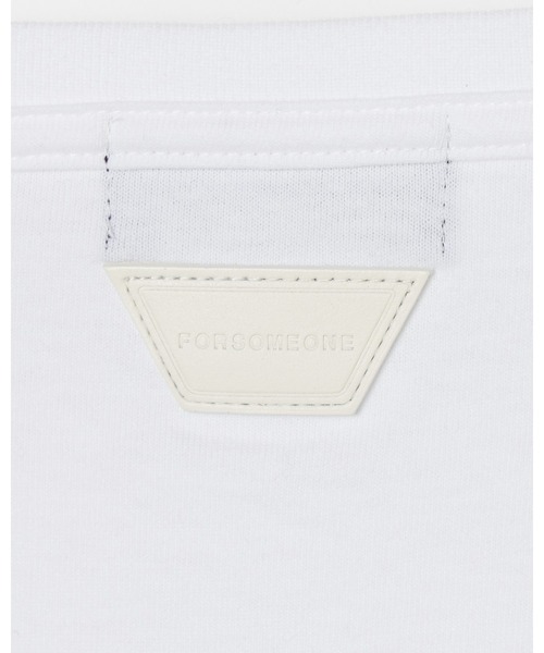FORSOMEONE(フォーサムワン)の「FORSOMEONE SOLID TEE(Tシャツ/カットソー・メンズ・ブラック/ホワイト・46/44/50/48)」の7枚目の写真