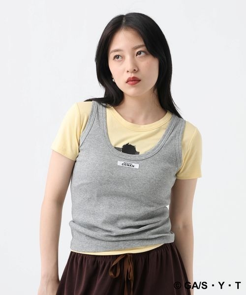 JEANASIS(ジーナシス)の「【名探偵コナン】レイヤードSETトップス/667520(Tシャツ/カットソー・レディース・その他4/その他1/その他2/その他6/その他3・FREE)」の7枚目の写真