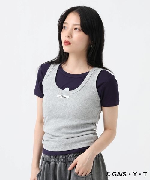 JEANASIS(ジーナシス)の「【名探偵コナン】レイヤードSETトップス/667520(Tシャツ/カットソー・レディース・その他4/その他1/その他2/その他6/その他3・FREE)」の15枚目の写真
