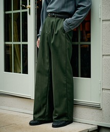 CASPER JOHN | Wool straight slacks/ウールストレートスラックス(スラックス)