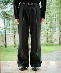 CASPER JOHN | Wool straight slacks/ウールストレートスラックス(スラックス)