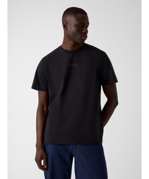 Guess(ゲス)の「QUATTRO G Mist Tee Tシャツ 半袖 バックプリント(Tシャツ/カットソー・メンズ・ブラック/ホワイト・SMALL/MEDIUM/LARGE/X-LARGE/XX-LARGE)」の3枚目の写真