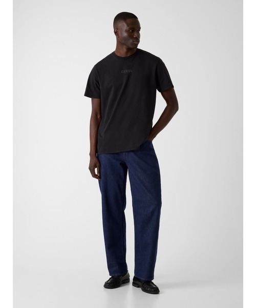 Guess(ゲス)の「QUATTRO G Mist Tee Tシャツ 半袖 バックプリント(Tシャツ/カットソー・メンズ・ブラック/ホワイト・SMALL/MEDIUM/LARGE/X-LARGE/XX-LARGE)」の5枚目の写真