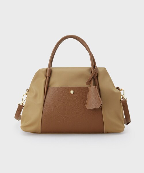 ESPERANZA(エスペランサ)の「【EC限定】ショルダー付ナイロンボストン(ボストンバッグ・レディース・グリーン系その他4/キャメル/ブラック系2・FREE)」の18枚目の写真