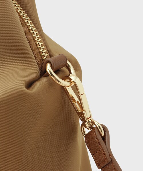 ESPERANZA(エスペランサ)の「【EC限定】ショルダー付ナイロンボストン(ボストンバッグ・レディース・グリーン系その他4/キャメル/ブラック系2・FREE)」の17枚目の写真