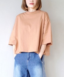 汗しみない クロップドTシャツ