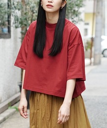 汗しみない クロップドTシャツ