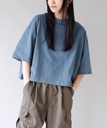 汗しみない クロップドTシャツ