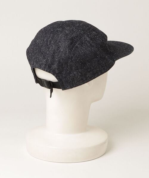 KIJIMA TAKAYUKI（キジマ　タカユキ）の「COTTON SILK DENIM JET CAP（キャップ・レディース・インディゴブルー・FREE）」の7枚目の写真