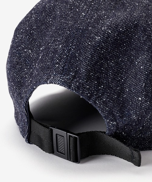 KIJIMA TAKAYUKI（キジマ　タカユキ）の「COTTON SILK DENIM JET CAP（キャップ・レディース・インディゴブルー・FREE）」の6枚目の写真